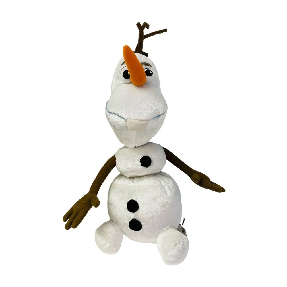 Disney Frozen Olaf Snowman Plush Doll White‎ 11" x 6 1/2"